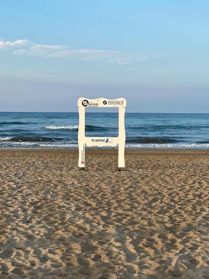 Hotel Neyra Beach Rimini Exterior foto